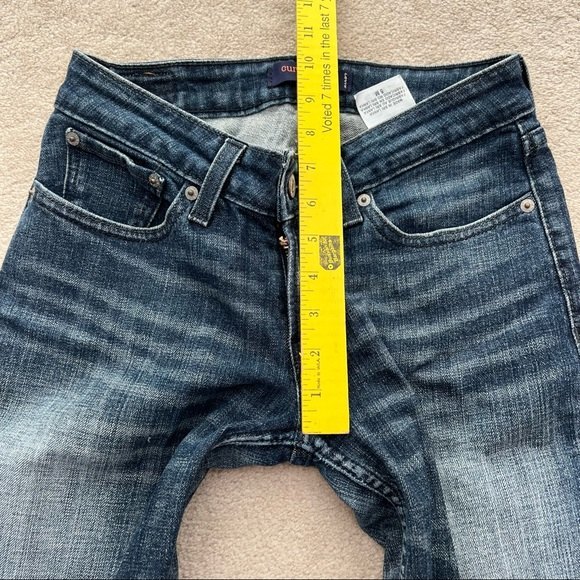 🍉 Levis Curvy Cut 528 Jeans Juniors Medium Wash - Picture 9 of 11